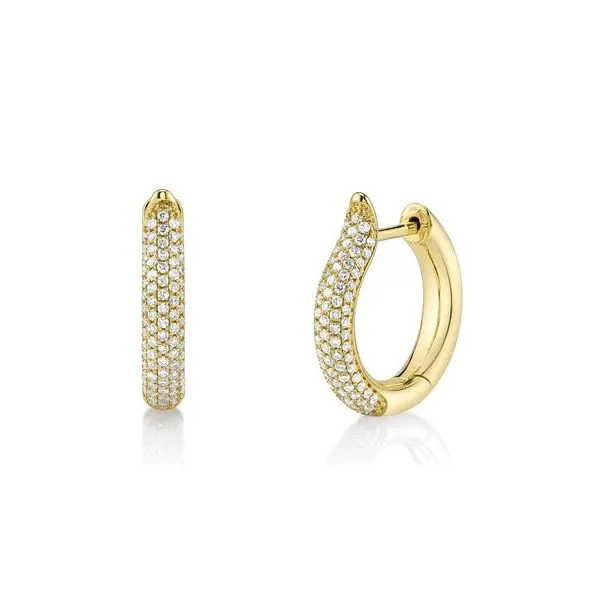 Gold Diamond Earring