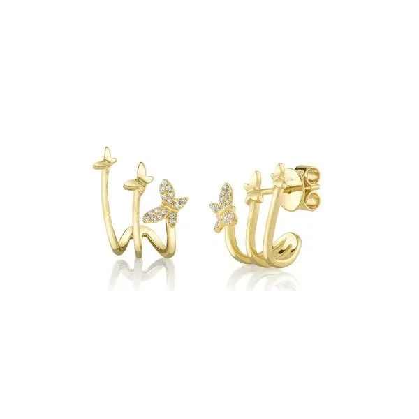 Gold Diamond Earring Kevin's Fine Jewelry Totowa, NJ