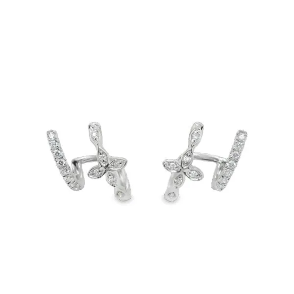 Gold Diamond Earring
