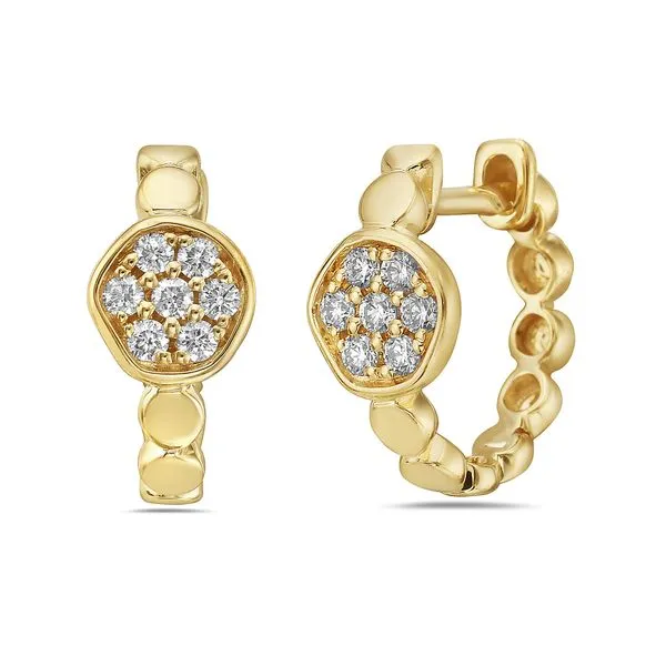 Gold Diamond Earring Kevin's Fine Jewelry Totowa, NJ