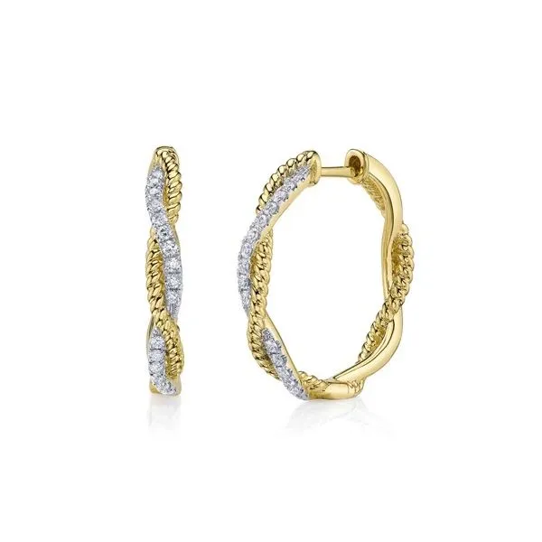 Gold Diamond Earring Kevin's Fine Jewelry Totowa, NJ