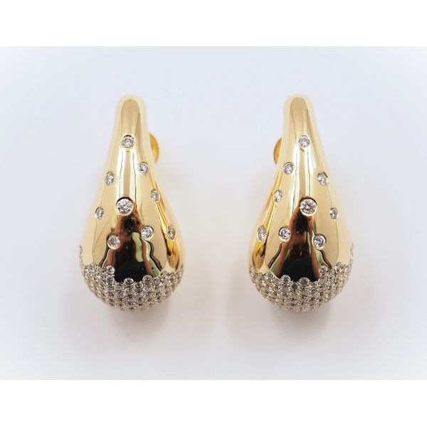 Gold Diamond Earring Kevin's Fine Jewelry Totowa, NJ