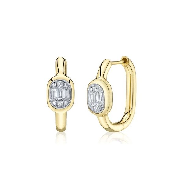 Gold Diamond Earring Kevin's Fine Jewelry Totowa, NJ