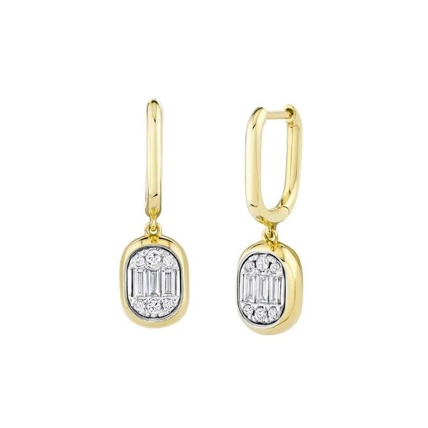 Gold Diamond Earring Kevin's Fine Jewelry Totowa, NJ