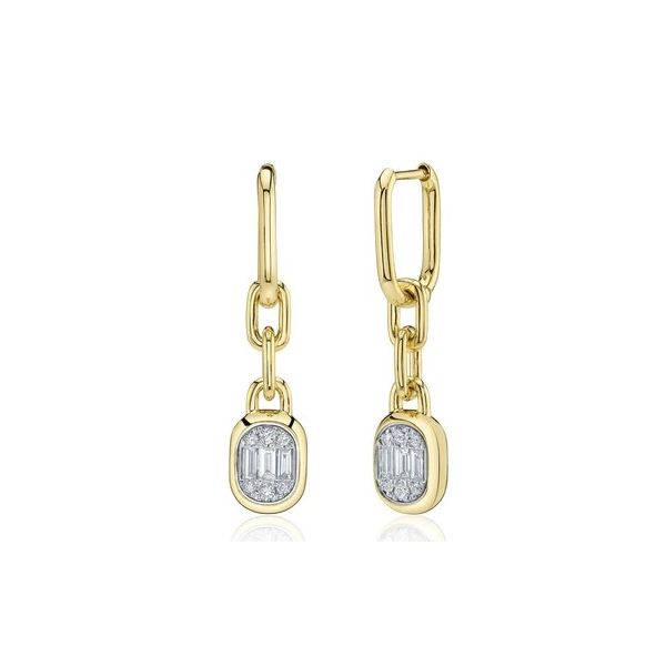 Gold Diamond Earring Kevin's Fine Jewelry Totowa, NJ