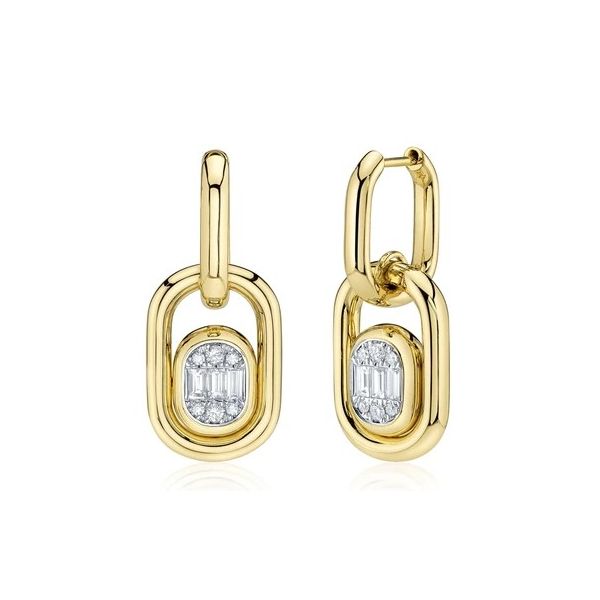 Gold Diamond Earring Kevin's Fine Jewelry Totowa, NJ