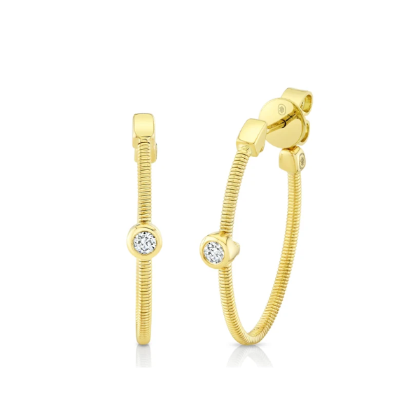 Gold Diamond Earring Kevin's Fine Jewelry Totowa, NJ