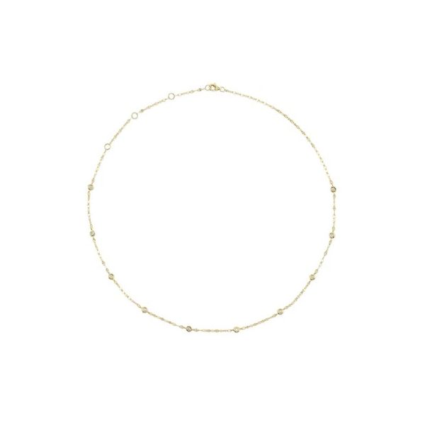 14K Yellow Gold 18