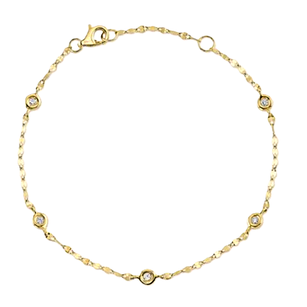 Shy Creation Diamond Station Bracelet Kevin's Fine Jewelry Totowa, NJ