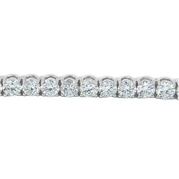 14K White Gold Tennis Bracelet With 15.57 Ct Twt. LAB GROWN DIAMONDS Kevin's Fine Jewelry Totowa, NJ