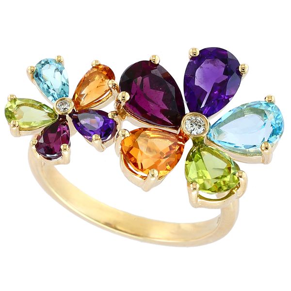 Gold Gemstone Ring 001-200-02696 Gemstone Rings Kevin's Fine