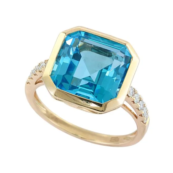 Gold Gemstone Ring
