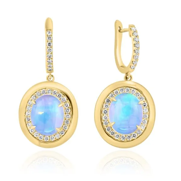 Gold Gemstone Earrings Kevin's Fine Jewelry Totowa, NJ