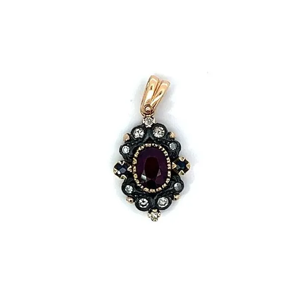 Gold Gemstone Pendant Kevin's Fine Jewelry Totowa, NJ