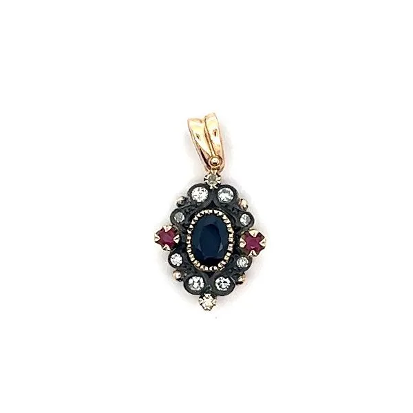 Gold Gemstone Pendant Kevin's Fine Jewelry Totowa, NJ
