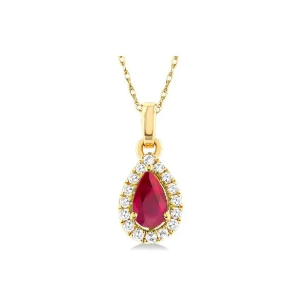 Gold Gemstone Pendant Kevin's Fine Jewelry Totowa, NJ