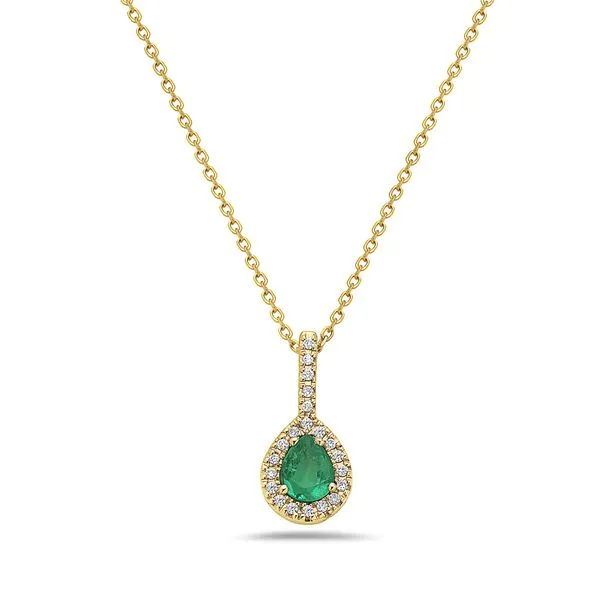 Gold Gemstone Pendant