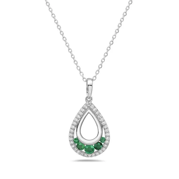 Gold Gemstone Pendant