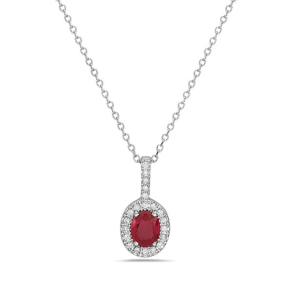 Gold Gemstone Pendant