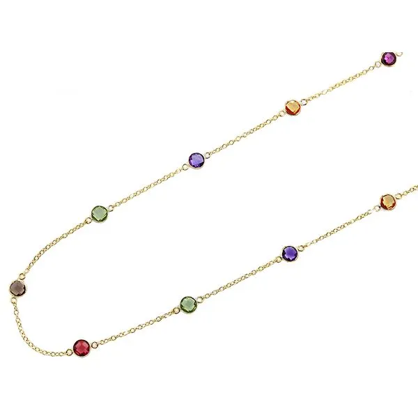 Gold Gemstone Pendant