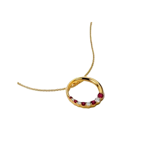 Gold Gemstone Pendant Kevin's Fine Jewelry Totowa, NJ