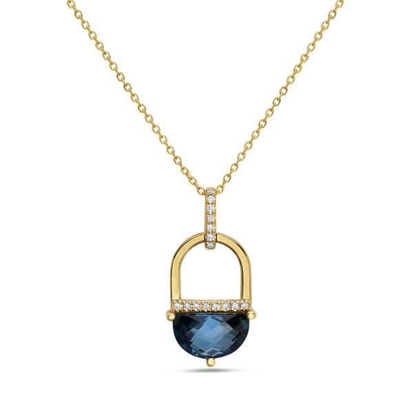 Gold Gemstone Pendant Kevin's Fine Jewelry Totowa, NJ