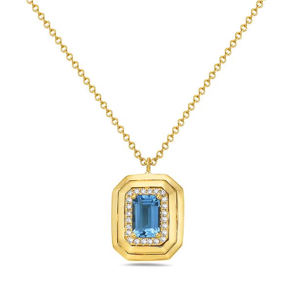 Gold Gemstone Pendant Kevin's Fine Jewelry Totowa, NJ