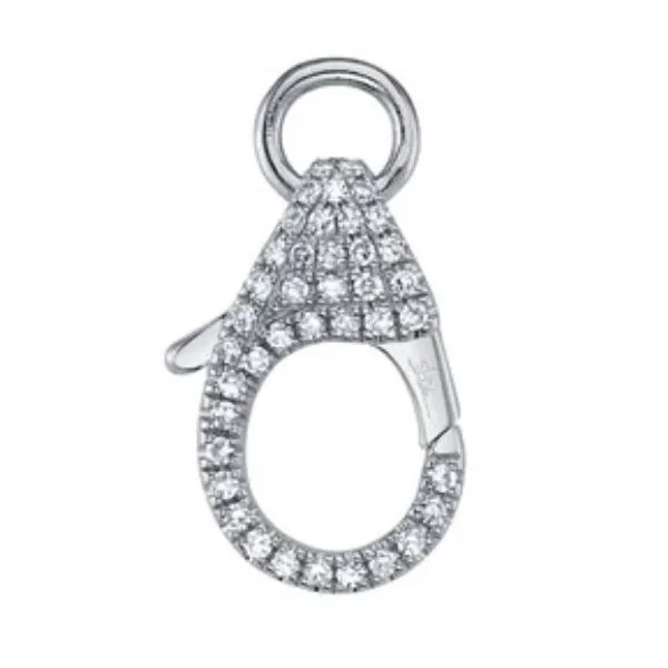 14K White Gold Clasp With .40 Ct Twt. Diamonds Kevin's Fine Jewelry Totowa, NJ
