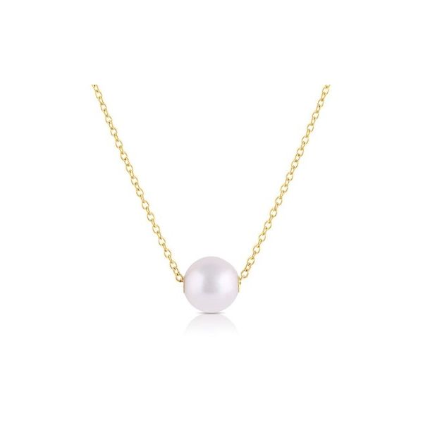 Tiffany Signature® Pearls pendant in 18k white gold with a pearl and a  diamond. | Tiffany & Co.