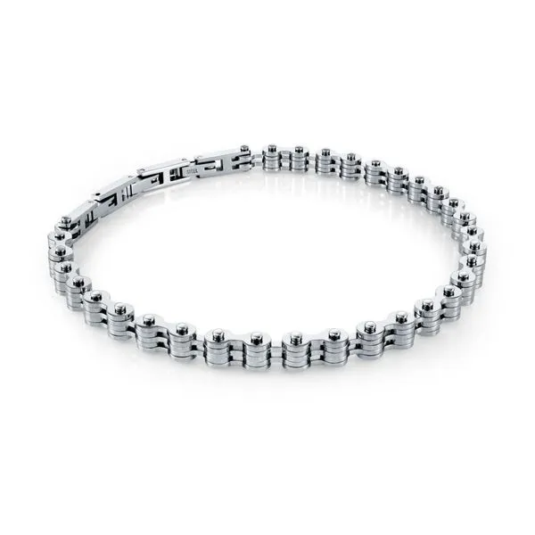 Stainless Steel 5mm Bike Link Bracelet Kevin's Fine Jewelry Totowa, NJ