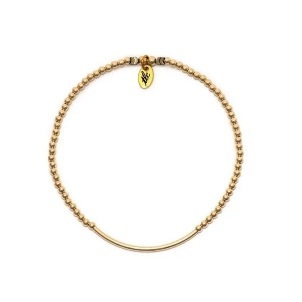Beauty In Simplicity- Gold Filled Bar Resilience Anklet Kevin's Fine Jewelry Totowa, NJ