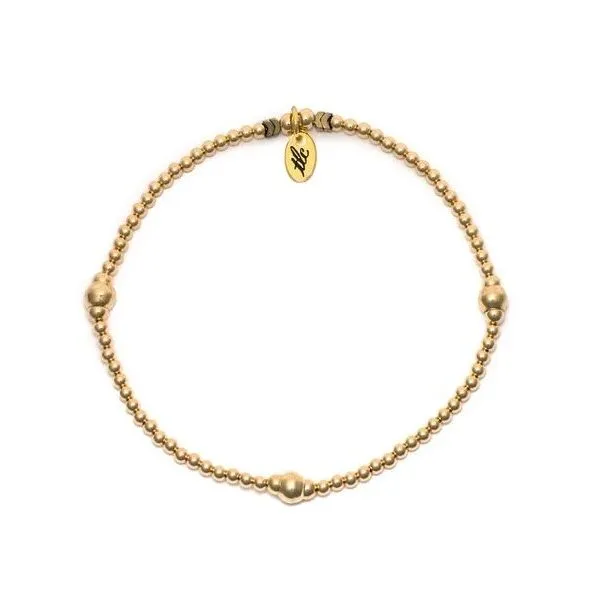 You Are Enough- Gold Filled Design Resilience Anklet Kevin's Fine Jewelry Totowa, NJ