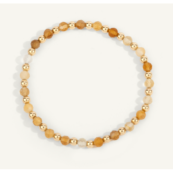 Gold Filled Beads & Citrine Bracelet Kevin's Fine Jewelry Totowa, NJ