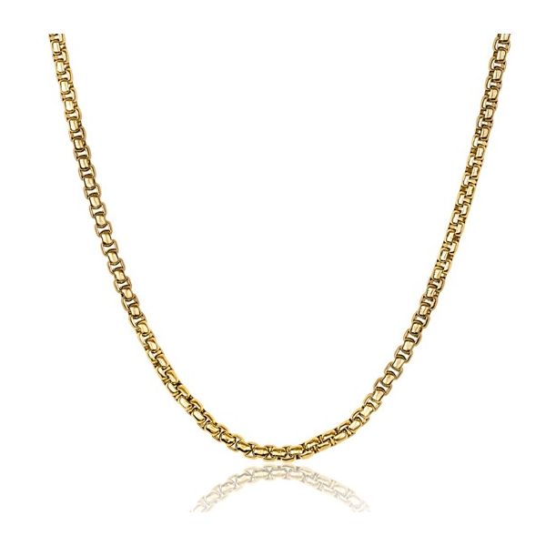 Stainless Steel Yellow IP 2.5mm 22