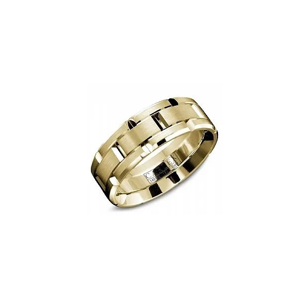 14K Yellow Gold Carlex Wedding Band 001-405-01834 Kevin's