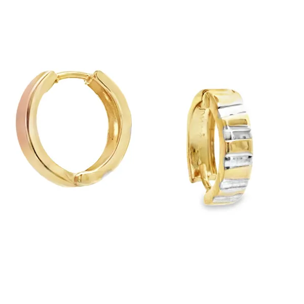 14K Yellow Gold Hoop Earrings Kevin's Fine Jewelry Totowa, NJ