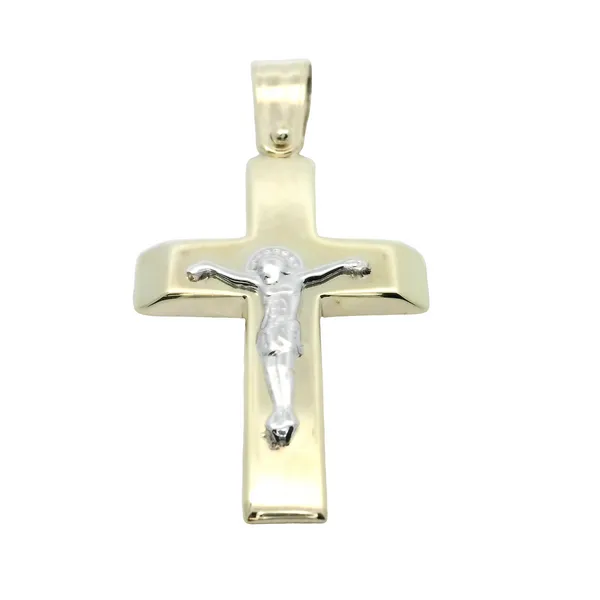 14K Yellow & White Gold Crucifix Kevin's Fine Jewelry Totowa, NJ