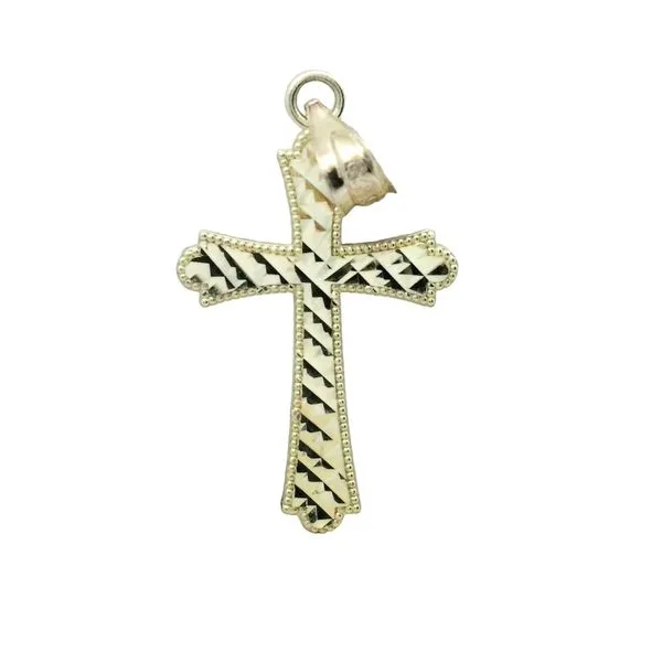 14K Yellow Gold D/C Cross Kevin's Fine Jewelry Totowa, NJ