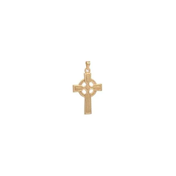 14K Yellow Gold Celtic Cross Pendant Kevin's Fine Jewelry Totowa, NJ