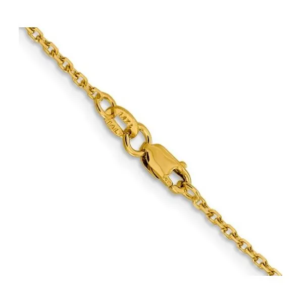 14K Yellow Gold 18
