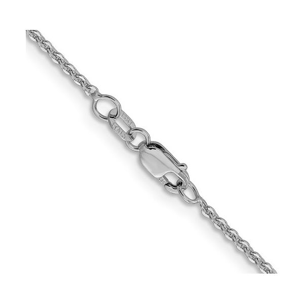 14K White Gold 16