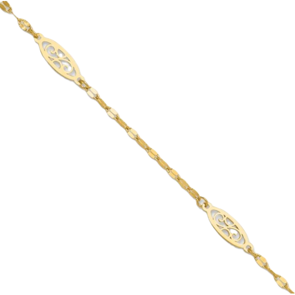 Gold Anklet Kevin's Fine Jewelry Totowa, NJ