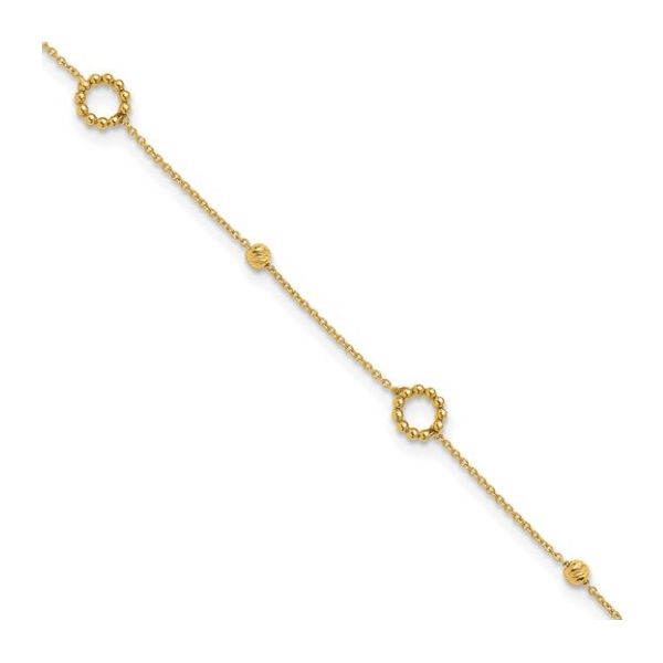 Gold Anklet Kevin's Fine Jewelry Totowa, NJ