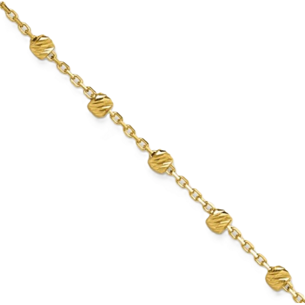 Gold Anklet Kevin's Fine Jewelry Totowa, NJ