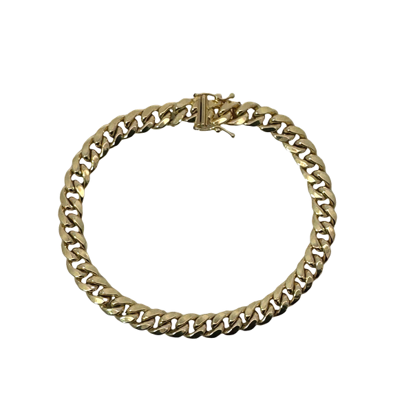 14K Yellow Gold Link Bracelet Kevin's Fine Jewelry Totowa, NJ