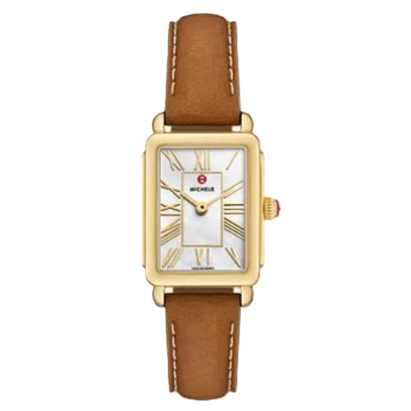 Michele Deco Park 18K Gold-Plated Watch Kevin's Fine Jewelry Totowa, NJ