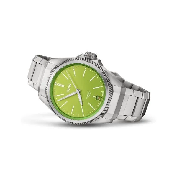 Oris Propilot X Kermit Edition Titanium Case Bracelet