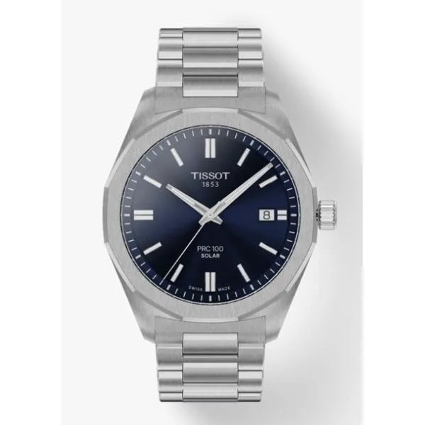 Tissot PRC 100 Solar Quartz 39mm Kevin's Fine Jewelry Totowa, NJ