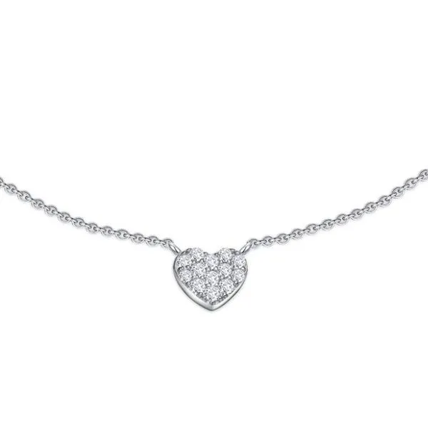 Sterling Silver Simulated Diamond 10