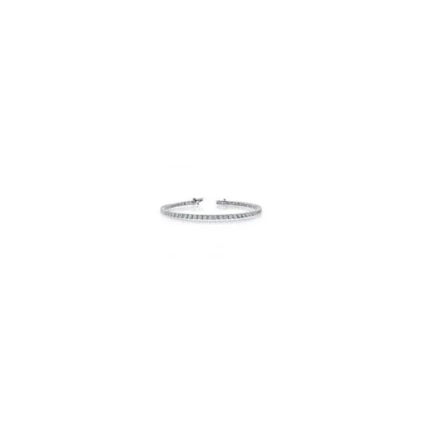 Sterling Silver Simulated Diamond 7.25
